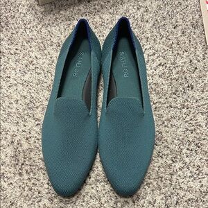 Rothy's | Blue Sage Almond Loafers